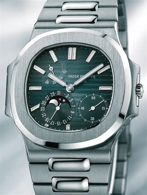 patek philippe nautilus fond vert|Patek Philippe Nautilus original price.